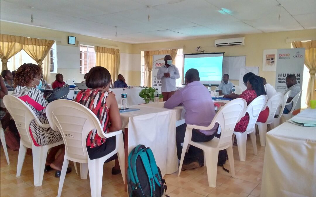 ASRT Trains Malawi College of Health Sciences faculty staff in research methods and publication
